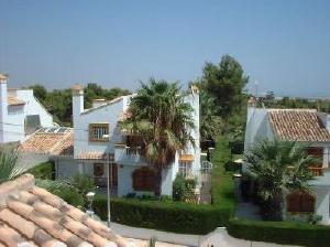 Golf Course behind these villas