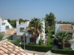 Golf Course behind these villas